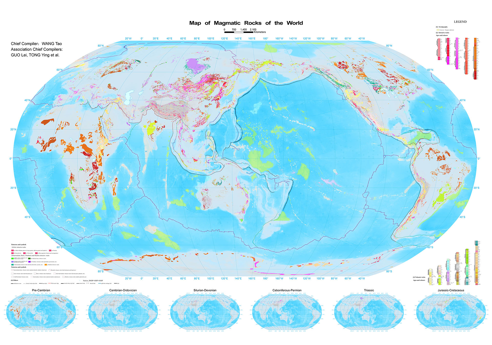 Map of Magmatic Rocks 